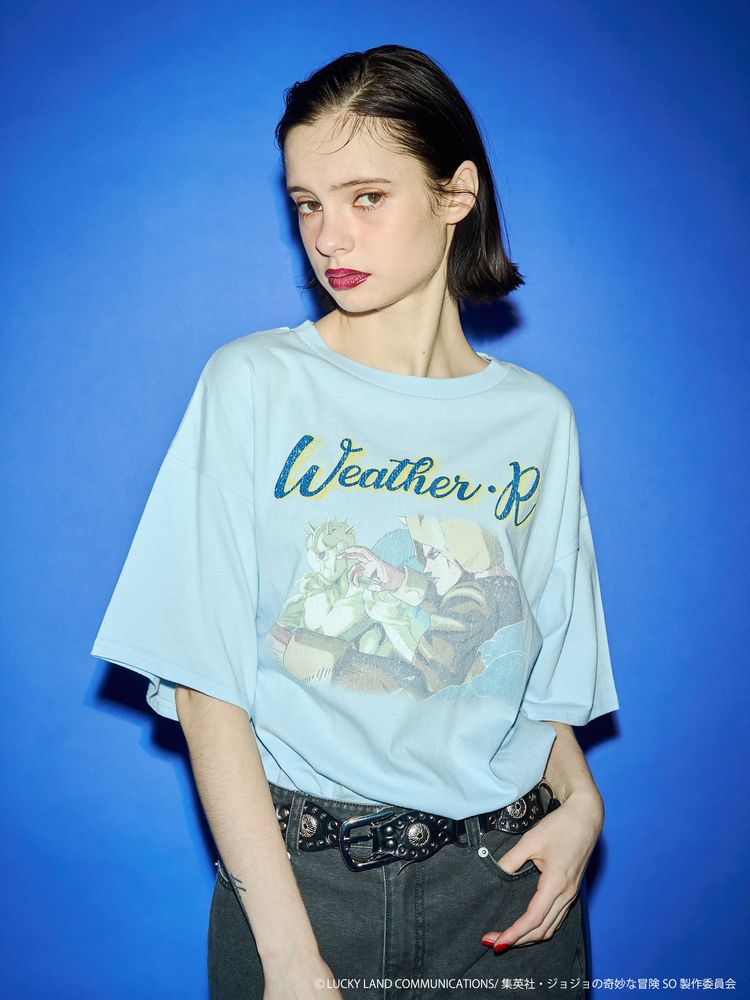 Jojo's Bizarre Adventure Stone Ocean x Jouetie - Oversized T-Shirt M Size (3 Types) [Pre-Order Feb 2026]