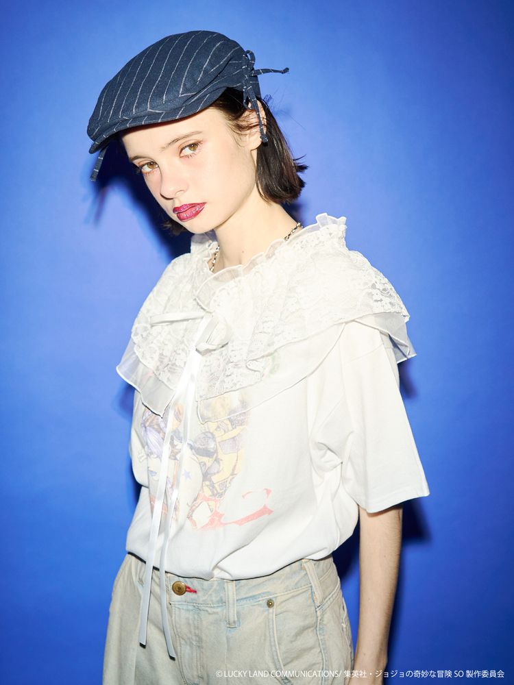 Jojo's Bizarre Adventure Stone Ocean x Jouetie - Oversized T-Shirt M Size (3 Types) [Pre-Order Feb 2026]