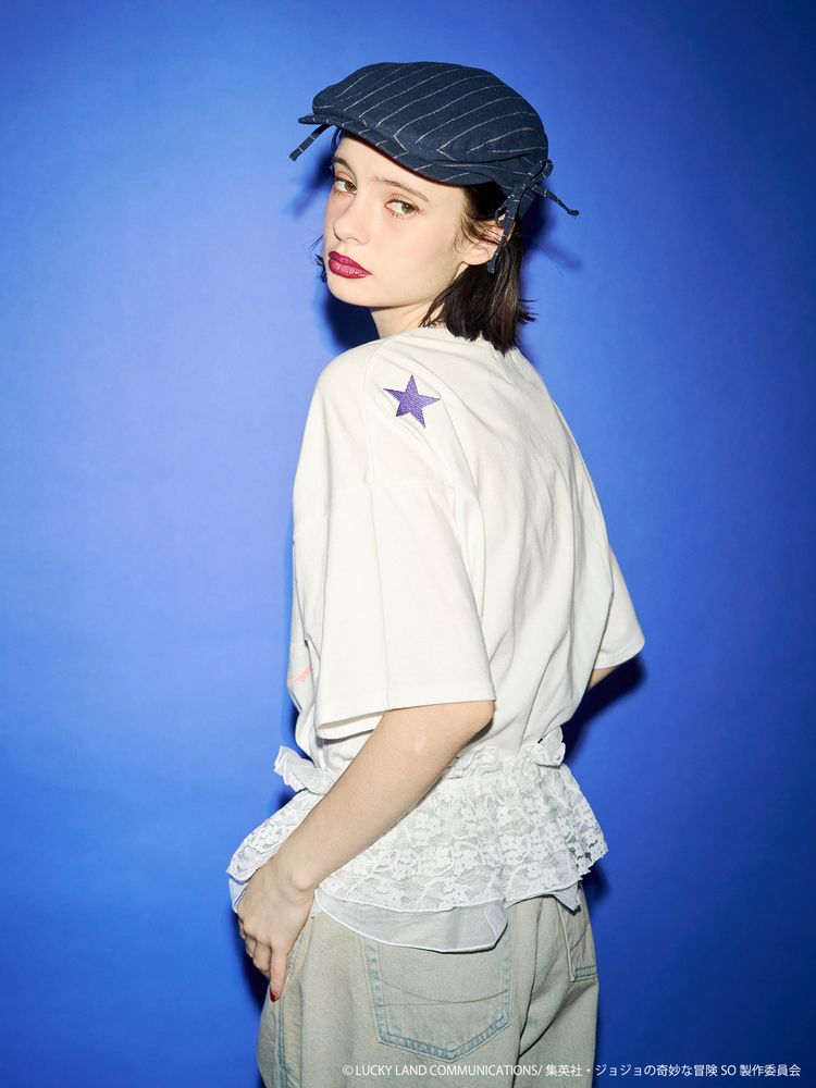 Jojo's Bizarre Adventure Stone Ocean x Jouetie - Oversized T-Shirt M Size (3 Types) [Pre-Order Feb 2026]