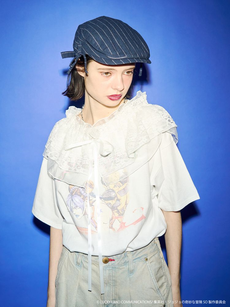 Jojo's Bizarre Adventure Stone Ocean x Jouetie - Oversized T-Shirt M Size (3 Types) [Pre-Order Feb 2026]