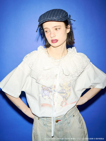 Jojo's Bizarre Adventure Stone Ocean x Jouetie - Oversized T-Shirt M Size (3 Types) [Pre-Order Feb 2026]