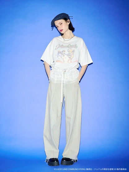 Jojo's Bizarre Adventure Stone Ocean x Jouetie - Oversized T-Shirt M Size (3 Types) [Pre-Order Feb 2026]