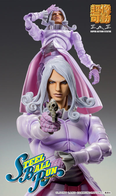 Jojo's Bizarre Adventure Super Action Statue - Funny Valentine 2nd