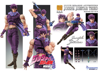 Jojo's Bizarre Adventure Super Action Statue - Joseph Joestar III