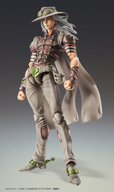 Jojo's Bizarre Adventure Super Action Statue - Part VII Steel Ball Run Gyro Zeppeli Third
