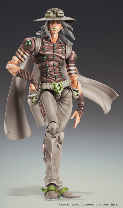 Jojo's Bizarre Adventure Super Action Statue - Part VII Steel Ball Run Gyro Zeppeli Third