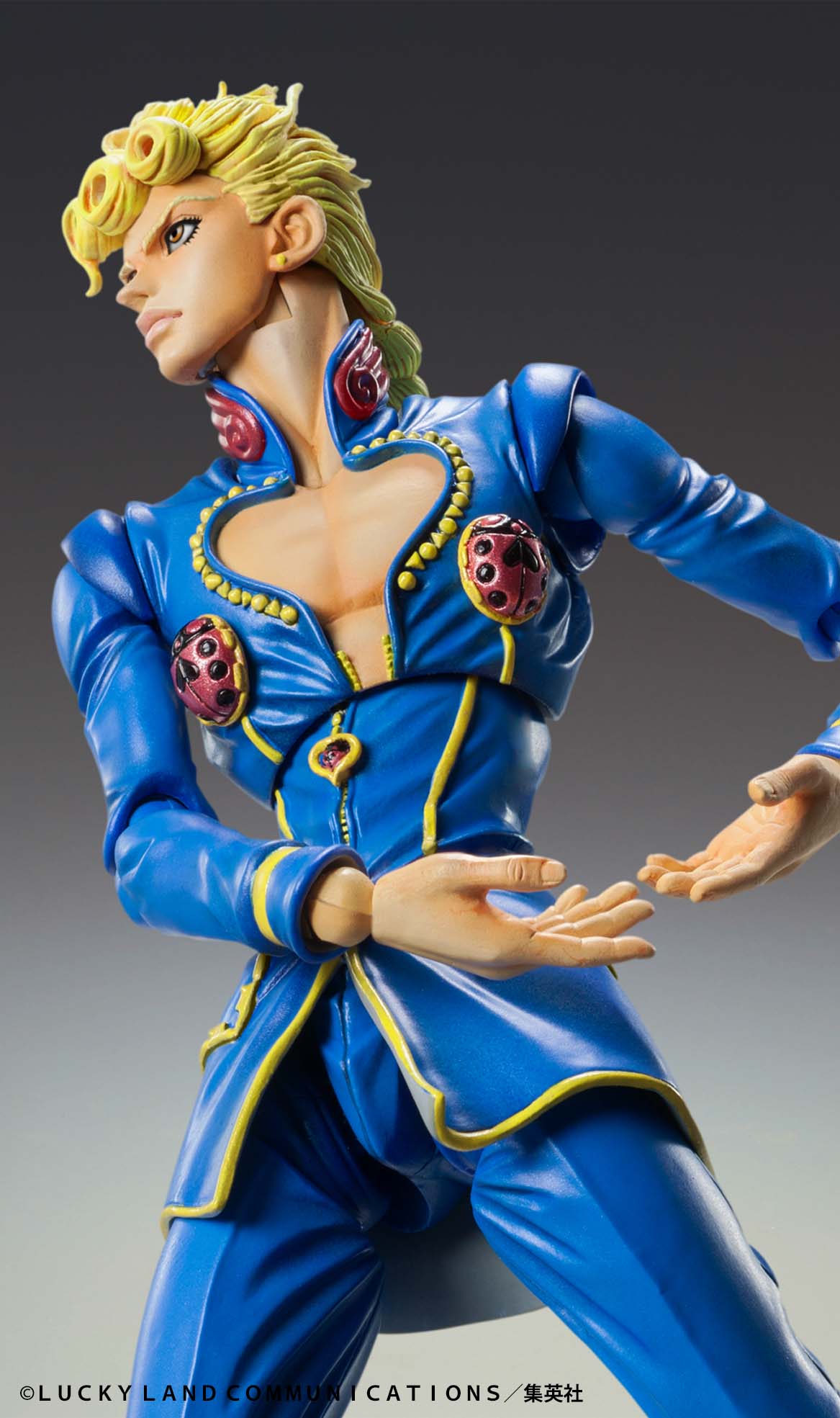 Jojo's Bizarre Adventure Super Action Statue Part V - Giorno Giovanna Second