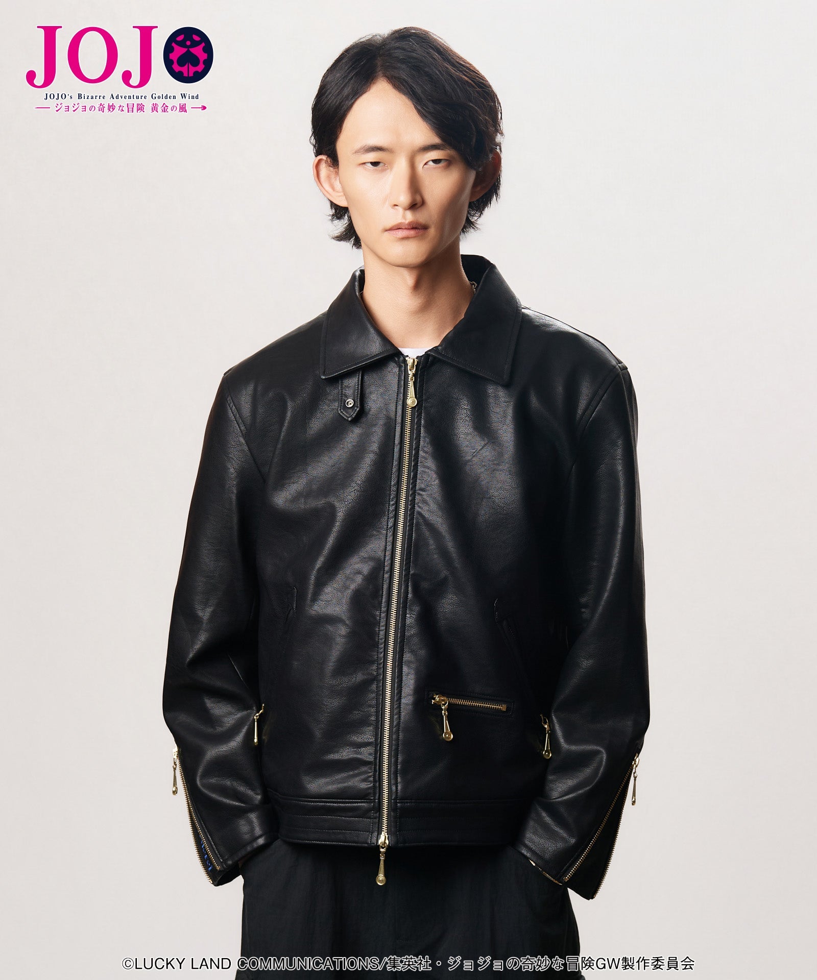 Jojo's Bizarre Adventure x Glamb Fashion Collection - Bruno Bucciarati Riders Jacket [Pre-Order Nov 2026]