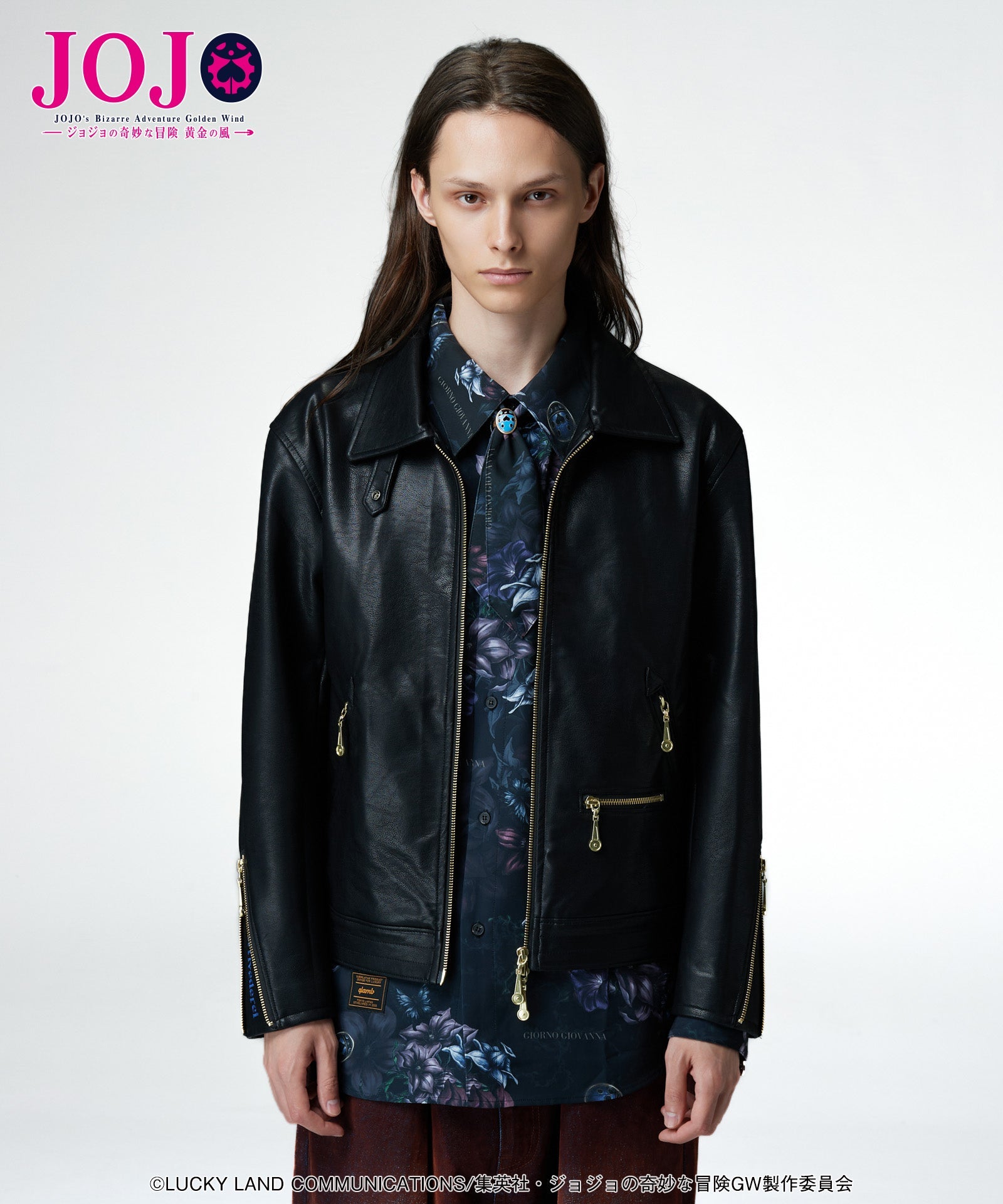 Jojo's Bizarre Adventure x Glamb Fashion Collection - Bruno Bucciarati Riders Jacket [Pre-Order Nov 2026]