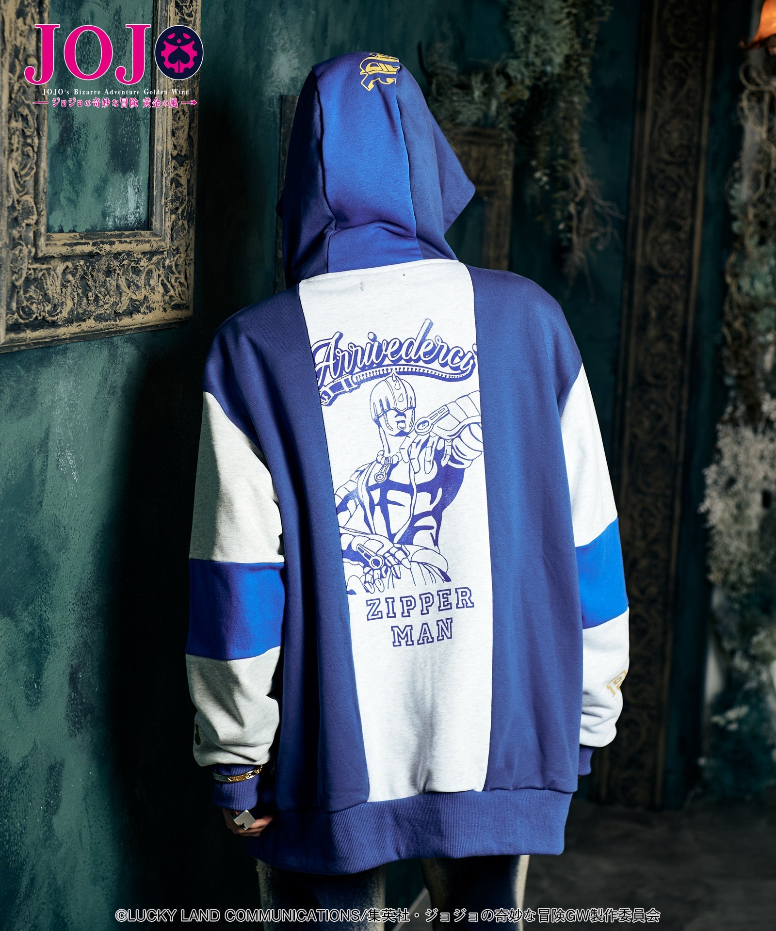 Jojo's Bizarre Adventure x Glamb Fashion Collection - Bruno Bucciarati's Stand Hoodie [Pre-Order Nov 2026]