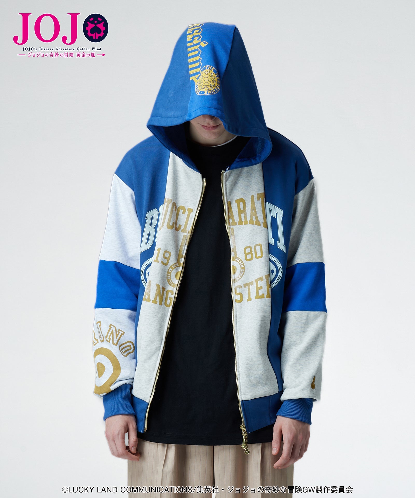 Jojo's Bizarre Adventure x Glamb Fashion Collection - Bruno Bucciarati's Stand Hoodie [Pre-Order Nov 2026]
