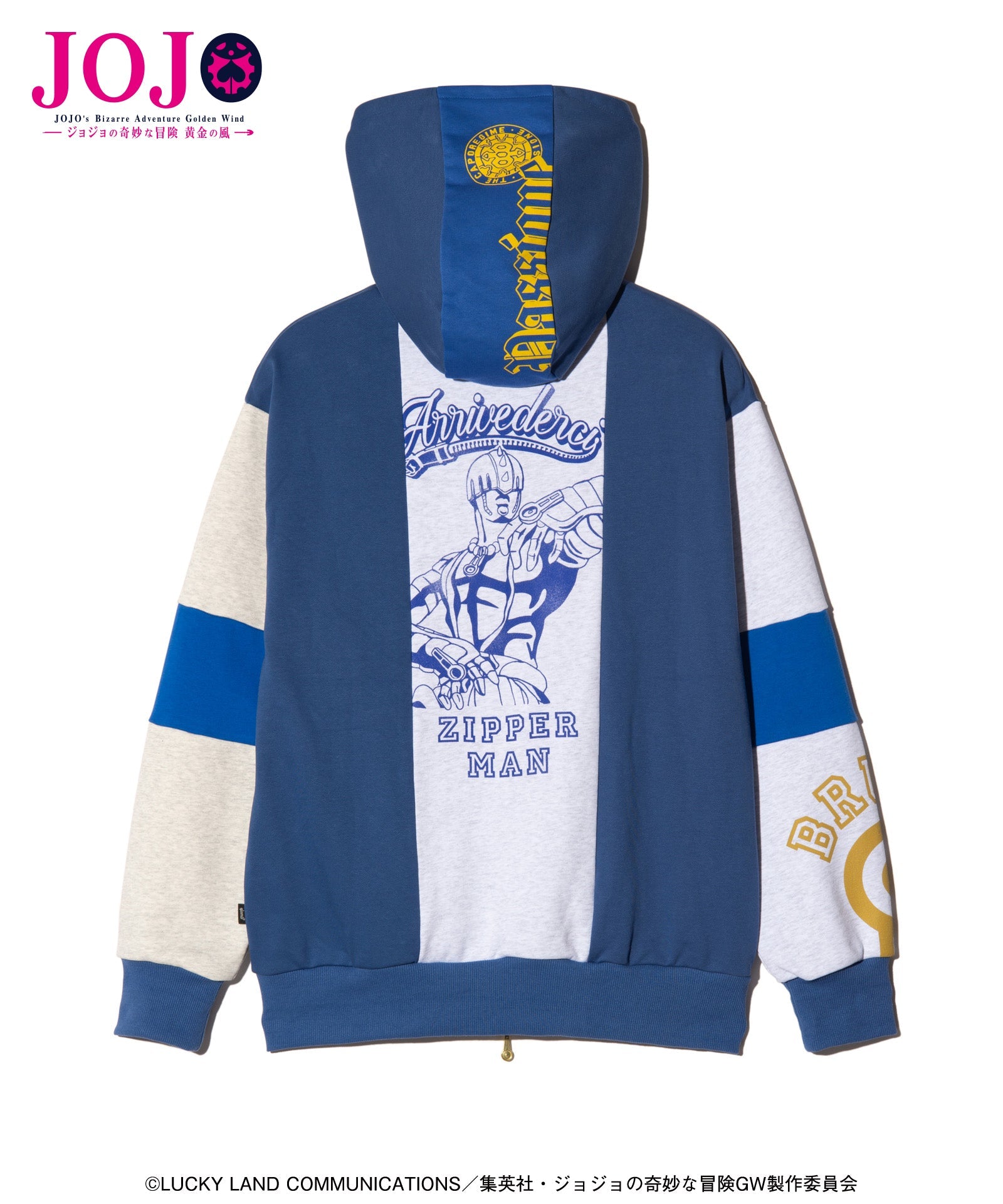 Jojo's Bizarre Adventure x Glamb Fashion Collection - Bruno Bucciarati's Stand Hoodie [Pre-Order Nov 2026]