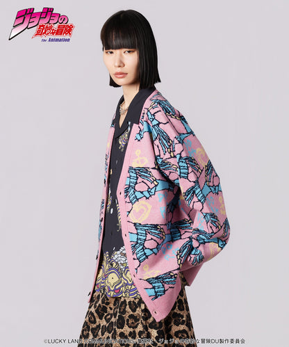 Jojo's Bizarre Adventure x Glamb Fashion Collection - Crazy Diamond Cardigan [Pre-Order Apr 2026]