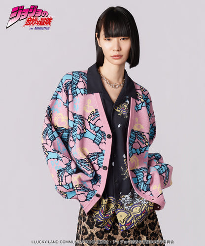 Jojo's Bizarre Adventure x Glamb Fashion Collection - Crazy Diamond Cardigan [Pre-Order Apr 2026]