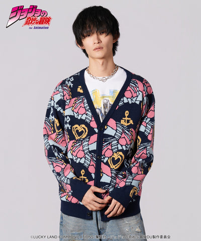 Jojo's Bizarre Adventure x Glamb Fashion Collection - Crazy Diamond Cardigan