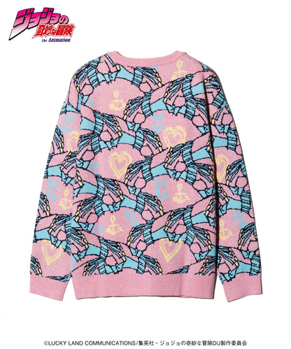 Jojo's Bizarre Adventure x Glamb Fashion Collection - Crazy Diamond Cardigan [Pre-Order Apr 2026]
