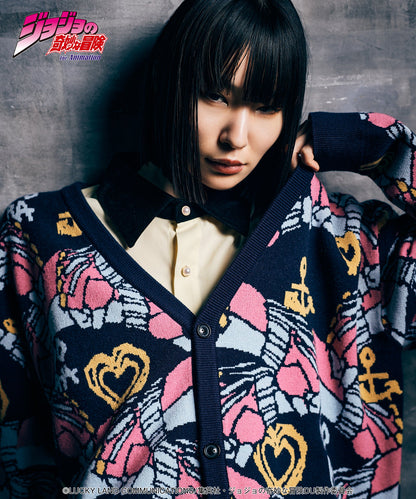 Jojo's Bizarre Adventure x Glamb Fashion Collection - Crazy Diamond Cardigan [Pre-Order Apr 2026]