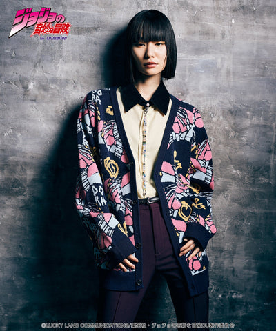 Jojo's Bizarre Adventure x Glamb Fashion Collection - Crazy Diamond Cardigan
