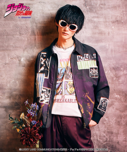 Jojo's Bizarre Adventure x Glamb Fashion Collection - Crazy Diamond vs Killer Queen T-Shirt [Pre-Order Apr 2026]