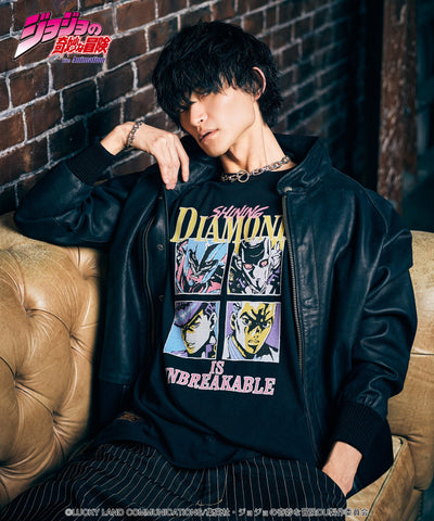 Jojo's Bizarre Adventure x Glamb Fashion Collection - Crazy Diamond vs Killer Queen T-Shirt