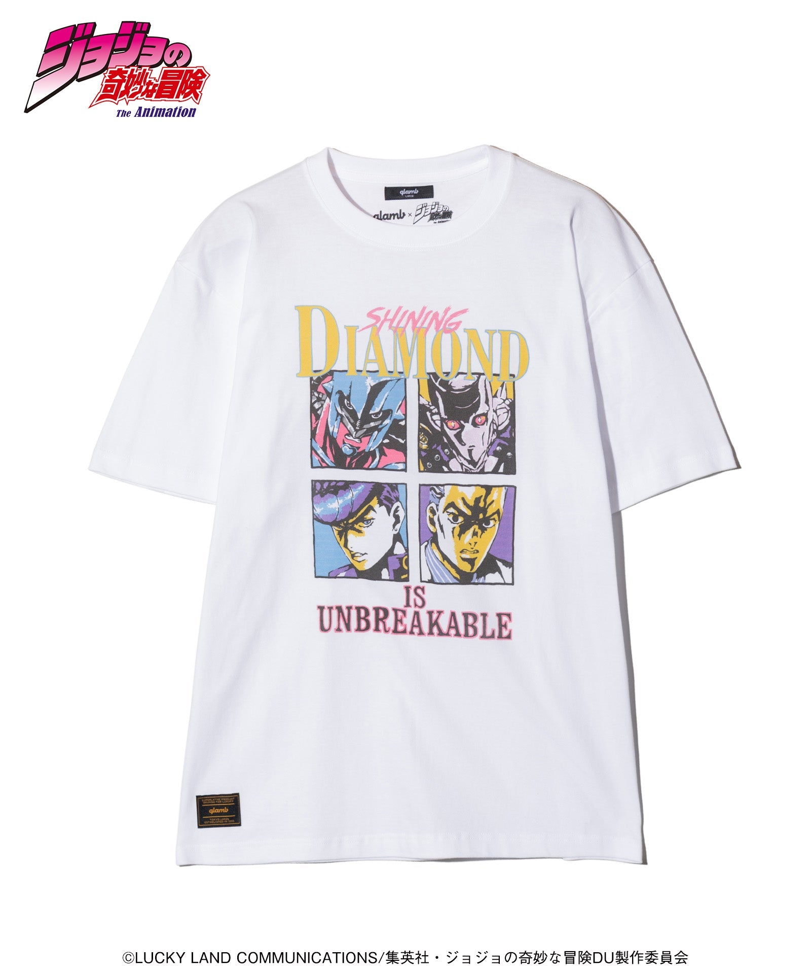 Jojo's Bizarre Adventure x Glamb Fashion Collection - Crazy Diamond vs Killer Queen T-Shirt [Pre-Order Apr 2026]
