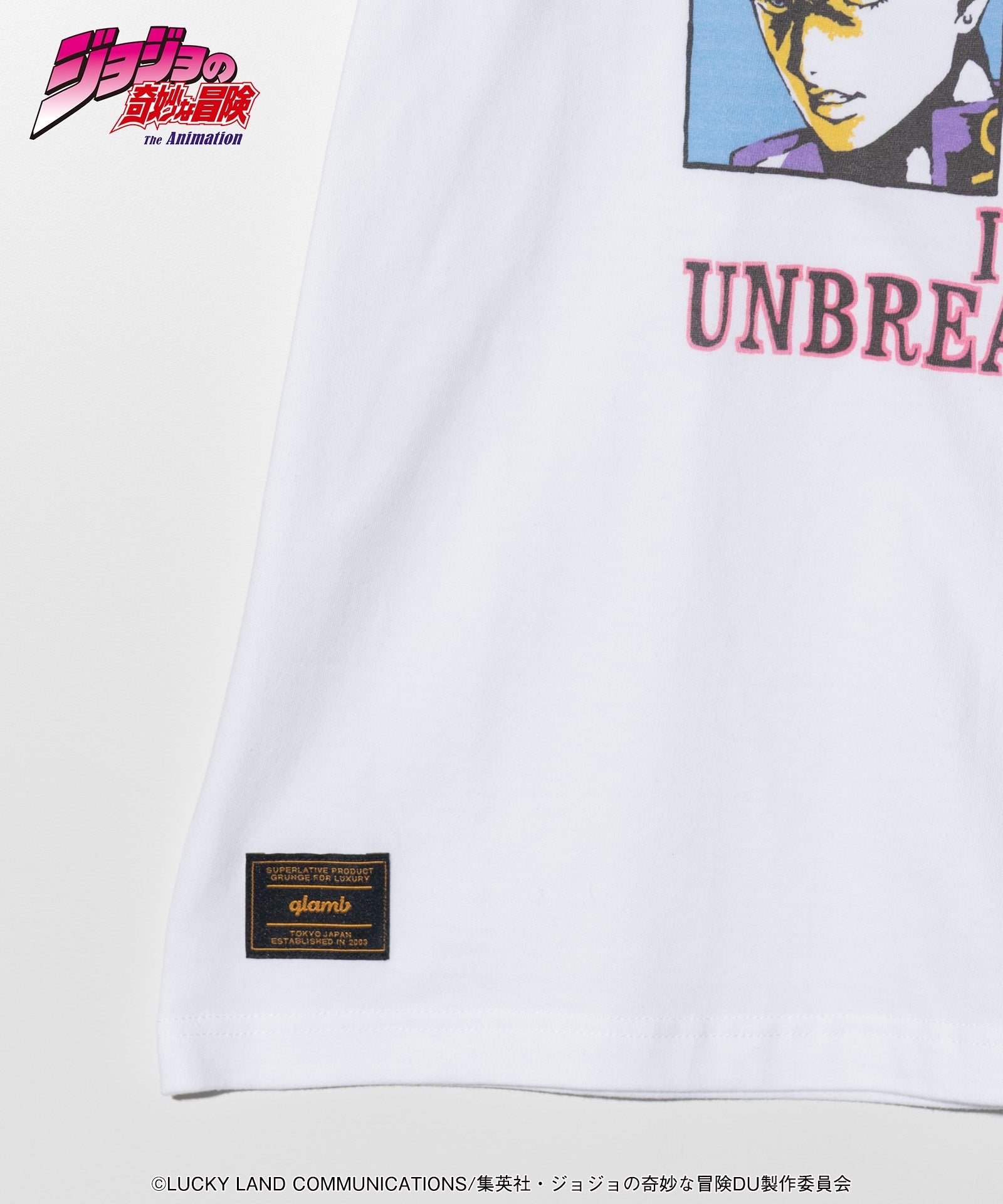 Jojo's Bizarre Adventure x Glamb Fashion Collection - Crazy Diamond vs Killer Queen T-Shirt [Pre-Order Apr 2026]