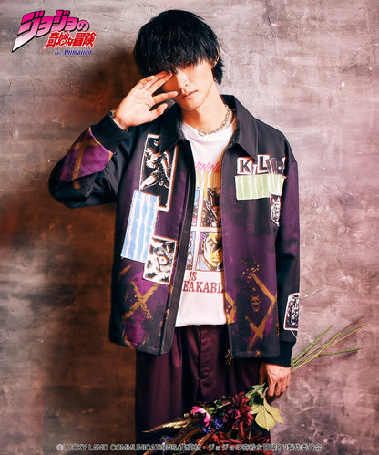 Jojo's Bizarre Adventure x Glamb Fashion Collection - Crazy Diamond vs Killer Queen T-Shirt [Pre-Order Apr 2026]