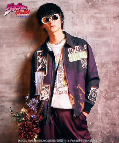 Jojo's Bizarre Adventure x Glamb Fashion Collection - Crazy Diamond vs Killer Queen T-Shirt [Pre-Order Apr 2026]