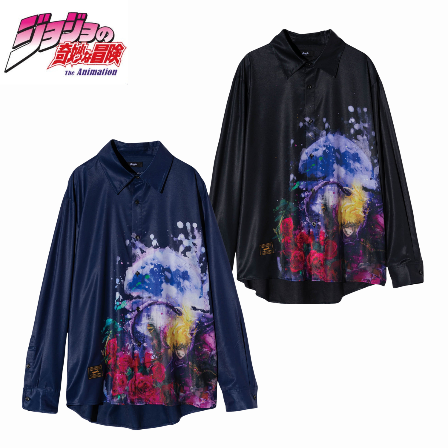 Jojo's Bizarre Adventure x Glamb Fashion Collection - Dio Brando Shirt (2 Types)