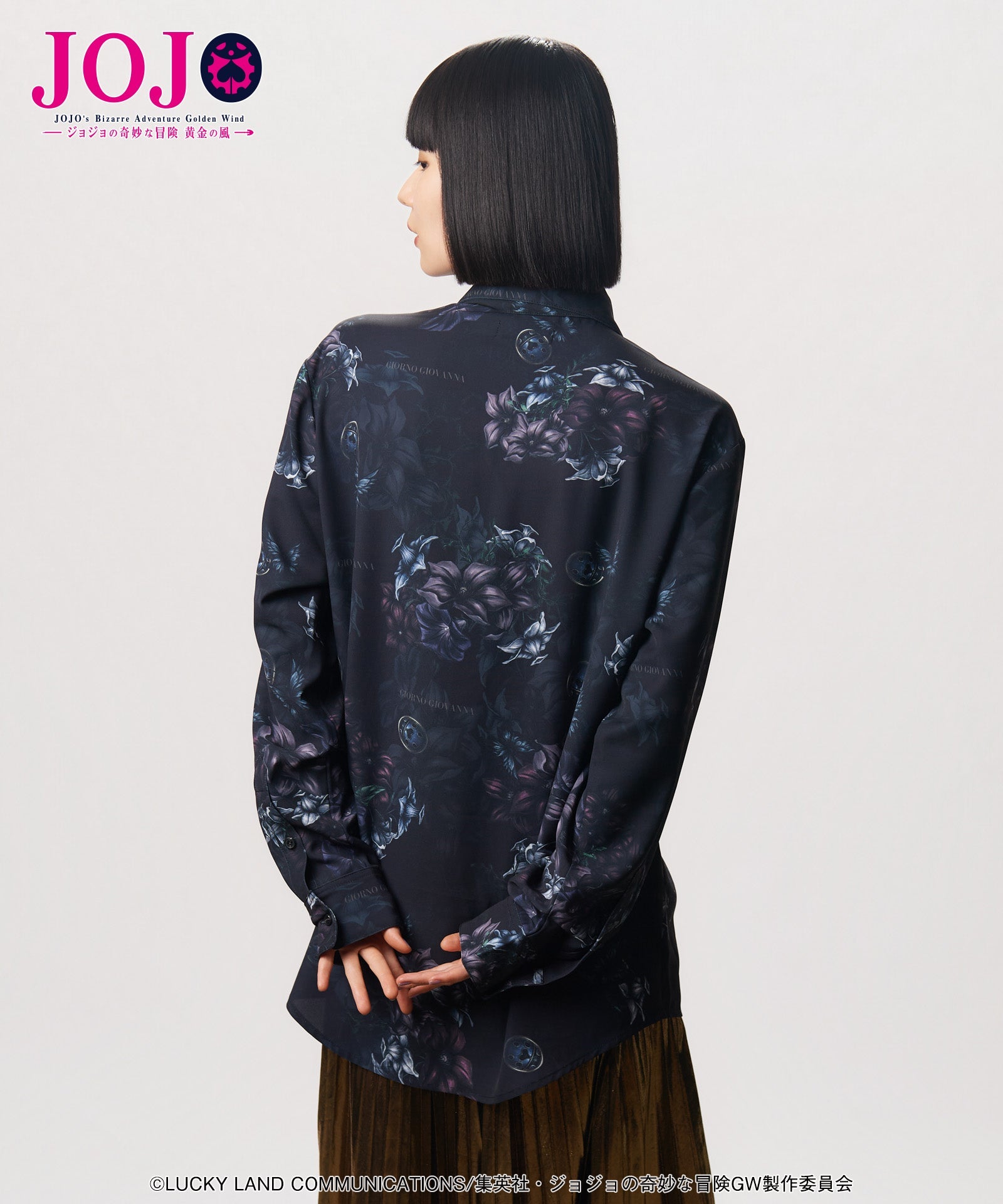 Jojo's Bizarre Adventure x Glamb Fashion Collection - Giorno Giovanna Shirt [Pre-Order Nov 2026]