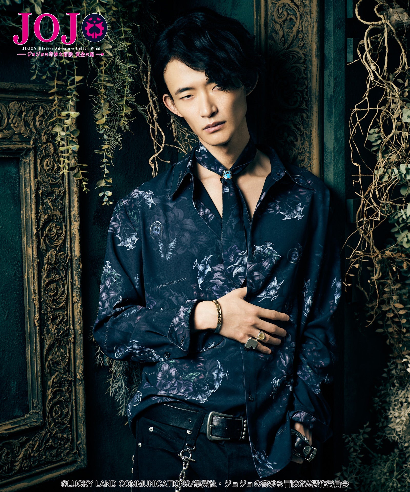 Jojo's Bizarre Adventure x Glamb Fashion Collection - Giorno Giovanna Shirt [Pre-Order Nov 2026]