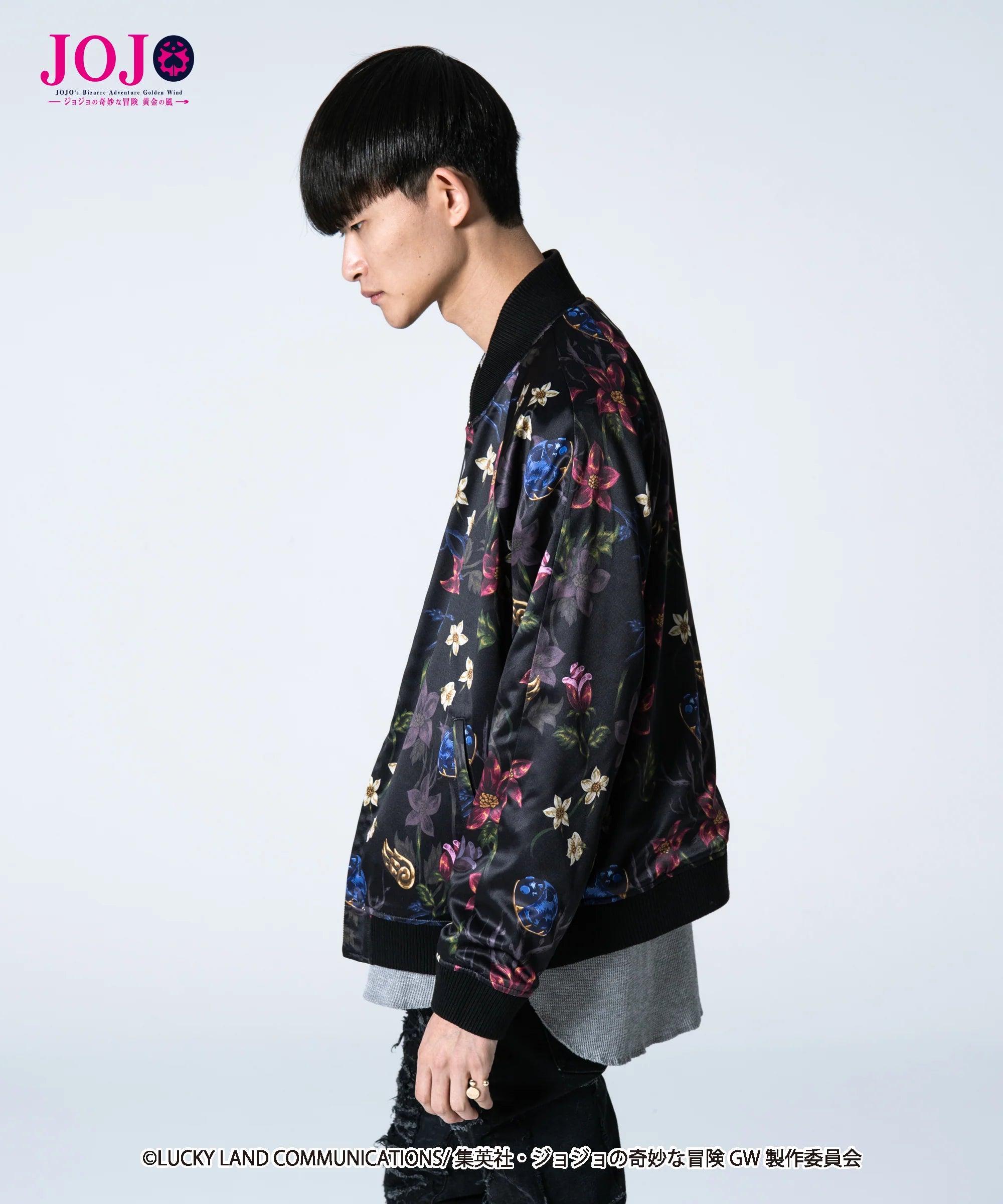 Jojo's Bizarre Adventure x Glamb Fashion Collection - Giorno Giovanna Ska Reversible Jacket (2 Types)