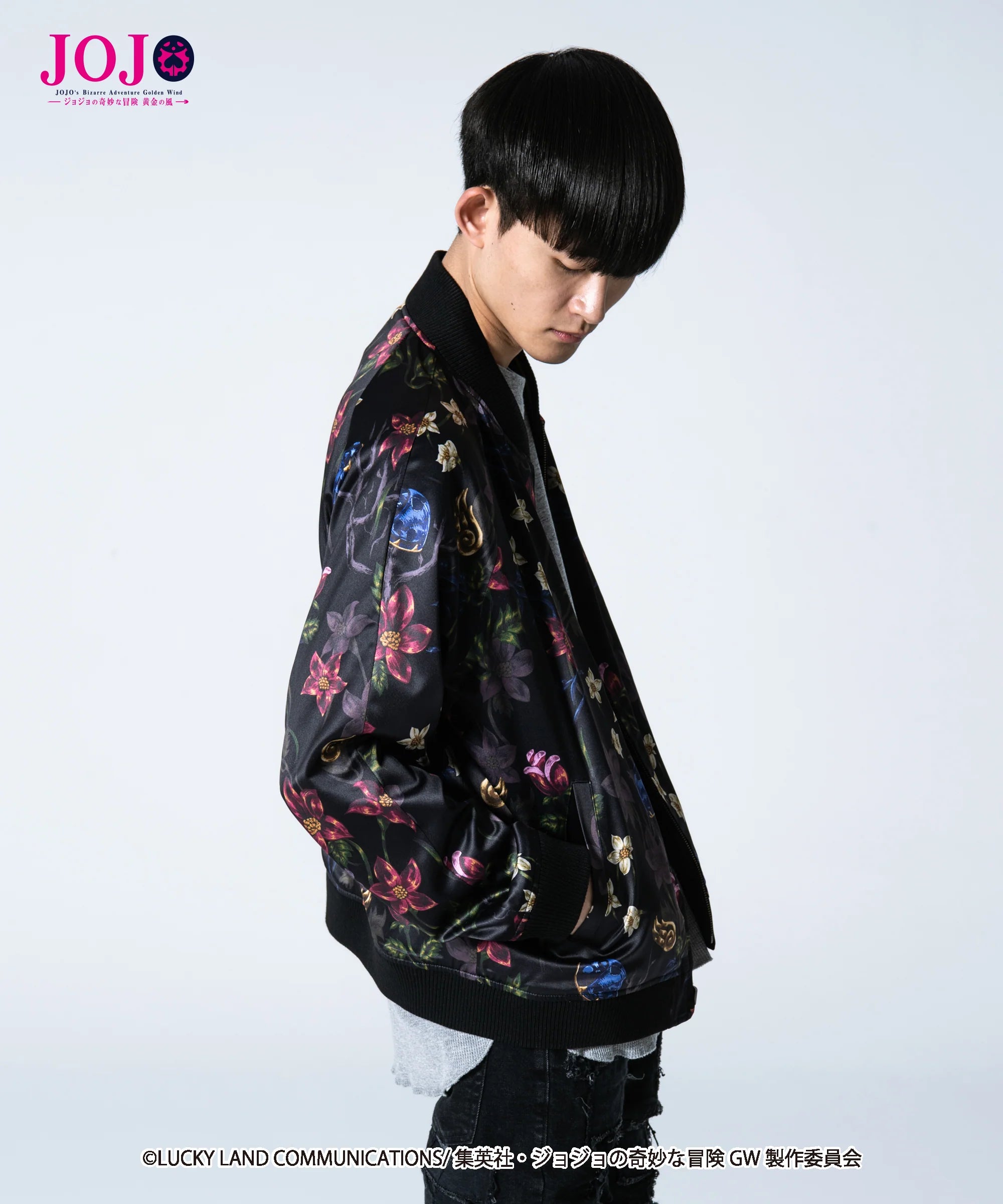 Jojo's Bizarre Adventure x Glamb Fashion Collection - Giorno Giovanna Ska Reversible Jacket (2 Types)