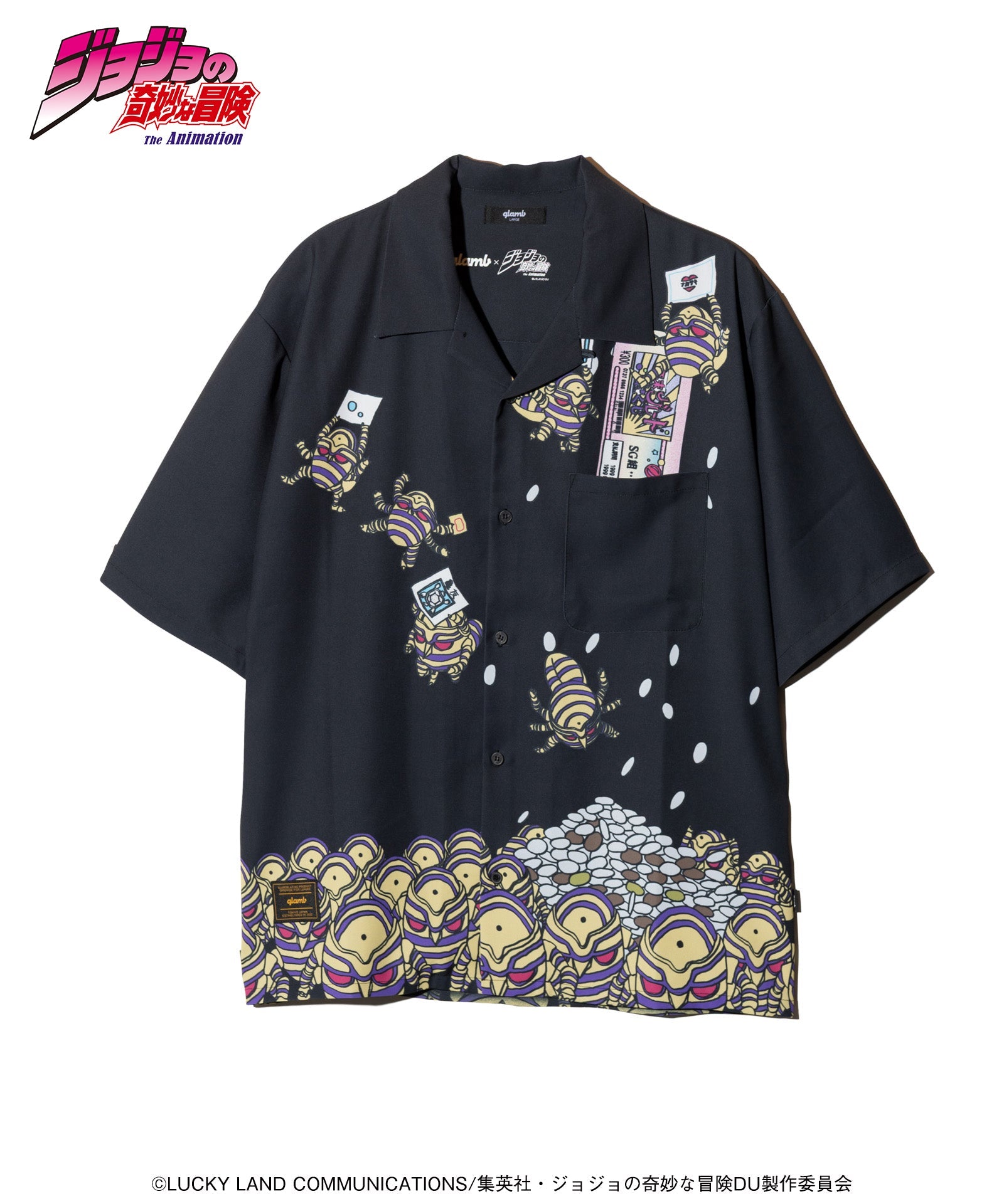 Jojo's Bizarre Adventure x Glamb Fashion Collection - Harvest Shirt [Pre-Order Apr 2026]