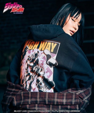 Jojo's Bizarre Adventure x Glamb Fashion Collection - Highway Star Hoodie