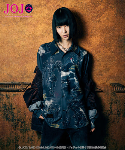 Jojo's Bizarre Adventure x Glamb Fashion Collection - Jean Pierre Polnareff's Stand Shirt [Pre-Order Nov 2026]