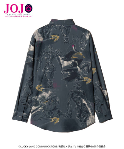 Jojo's Bizarre Adventure x Glamb Fashion Collection - Jean Pierre Polnareff's Stand Shirt [Pre-Order Nov 2026]