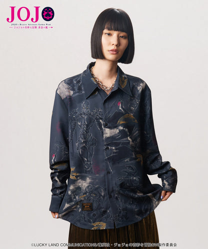 Jojo's Bizarre Adventure x Glamb Fashion Collection - Jean Pierre Polnareff's Stand Shirt [Pre-Order Nov 2026]