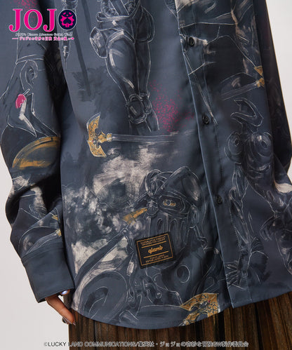 Jojo's Bizarre Adventure x Glamb Fashion Collection - Jean Pierre Polnareff's Stand Shirt [Pre-Order Nov 2026]