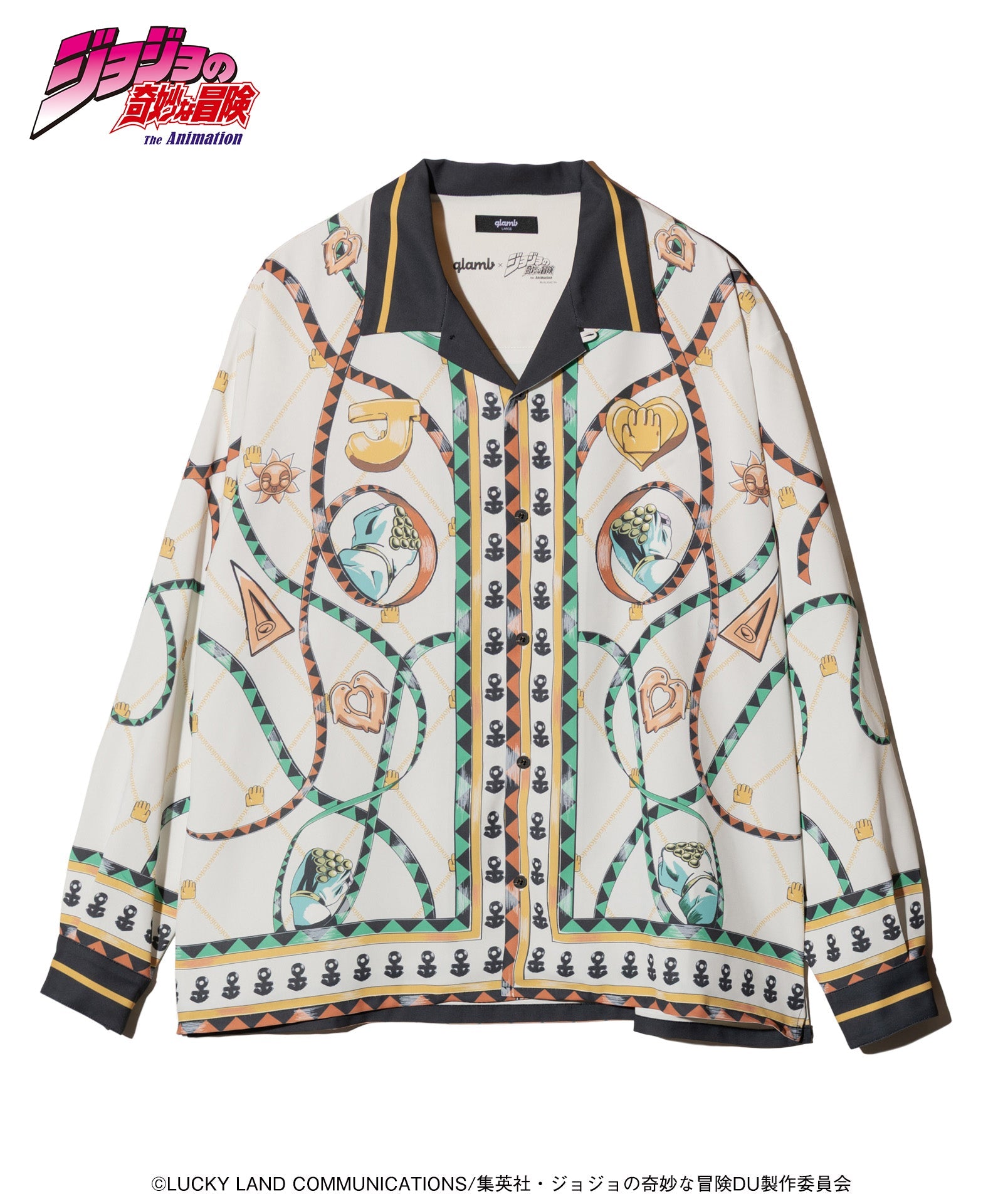Jojo's Bizarre Adventure x Glamb Fashion Collection - Jotaro Shirt [Pre-Order Apr 2026]