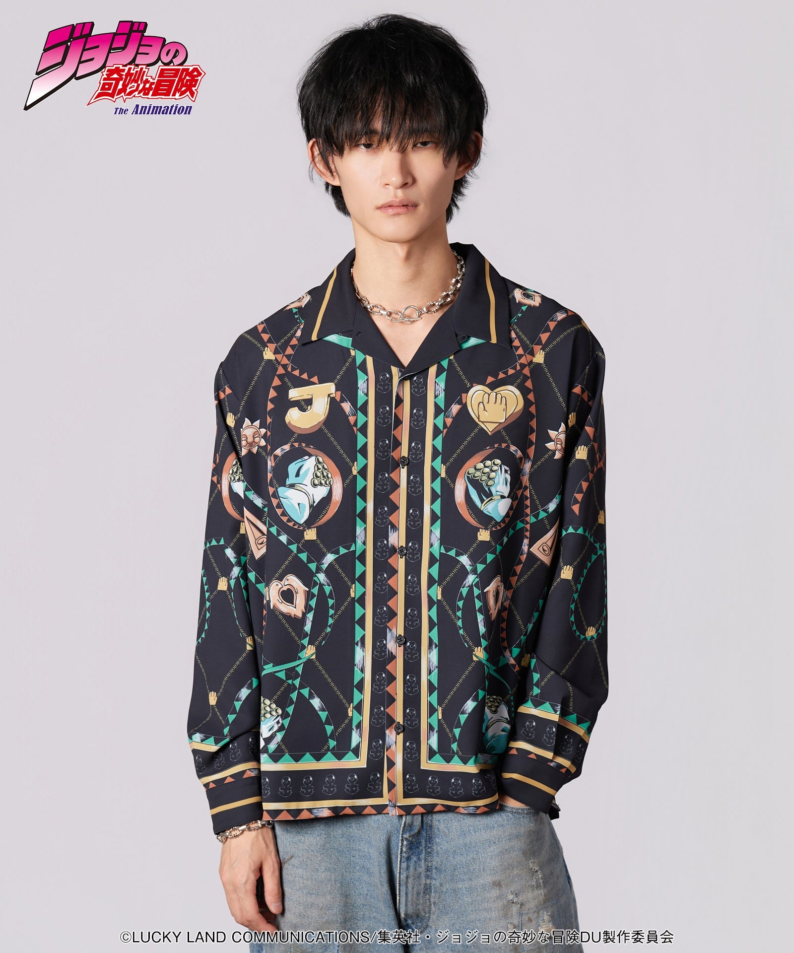 Jojo's Bizarre Adventure x Glamb Fashion Collection - Jotaro Shirt [Pre-Order Apr 2026]