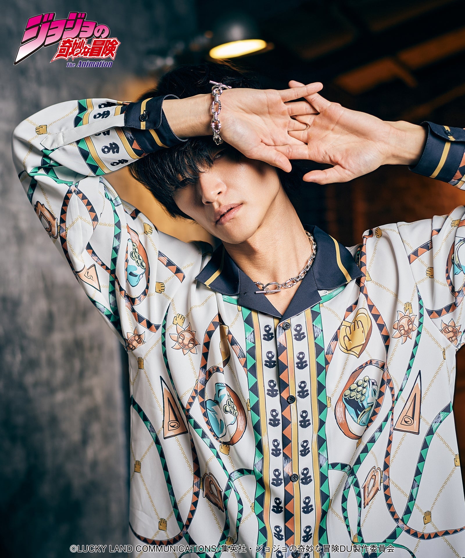 Jojo's Bizarre Adventure x Glamb Fashion Collection - Jotaro Shirt [Pre-Order Apr 2026]