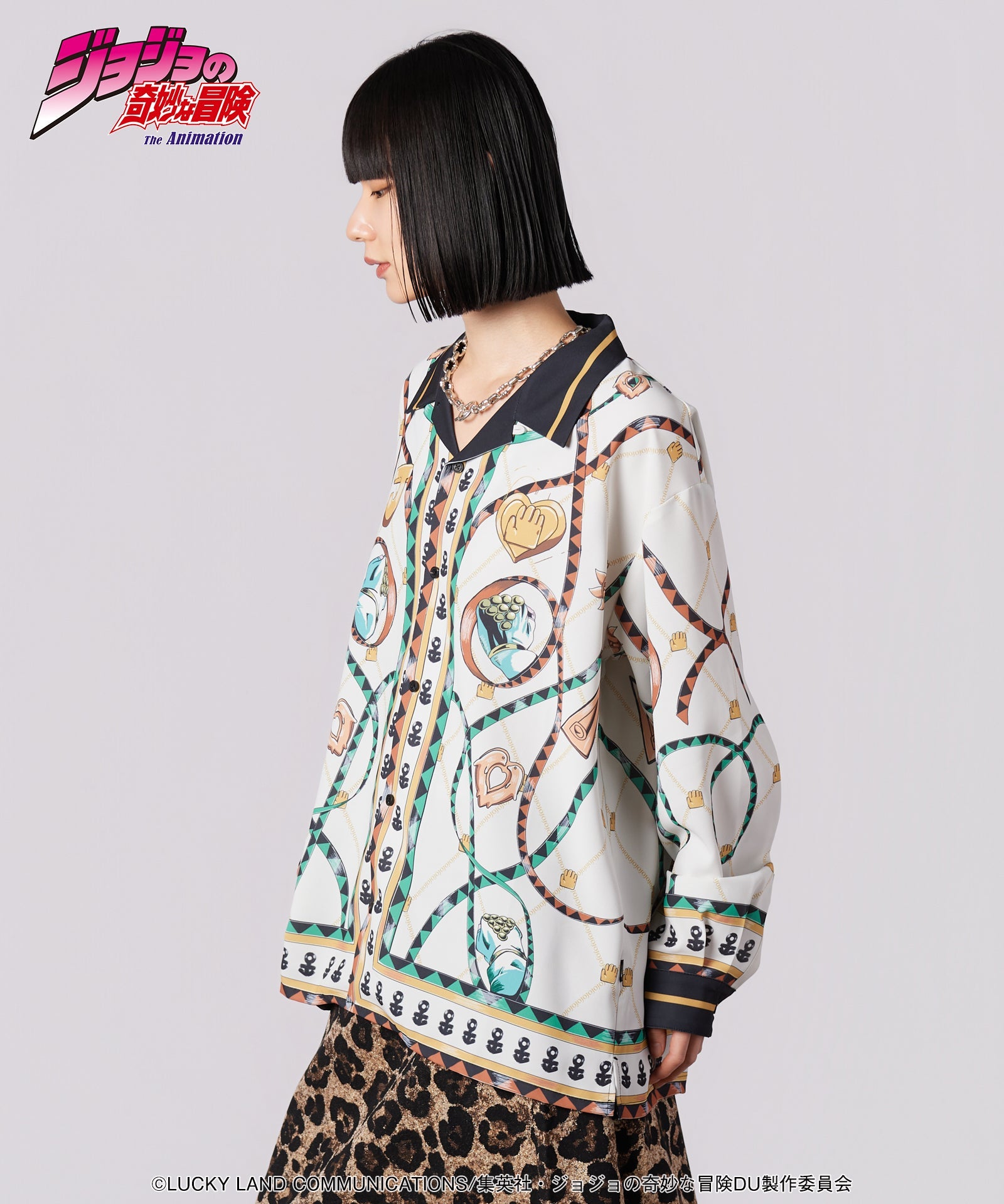 Jojo's Bizarre Adventure x Glamb Fashion Collection - Jotaro Shirt [Pre-Order Apr 2026]