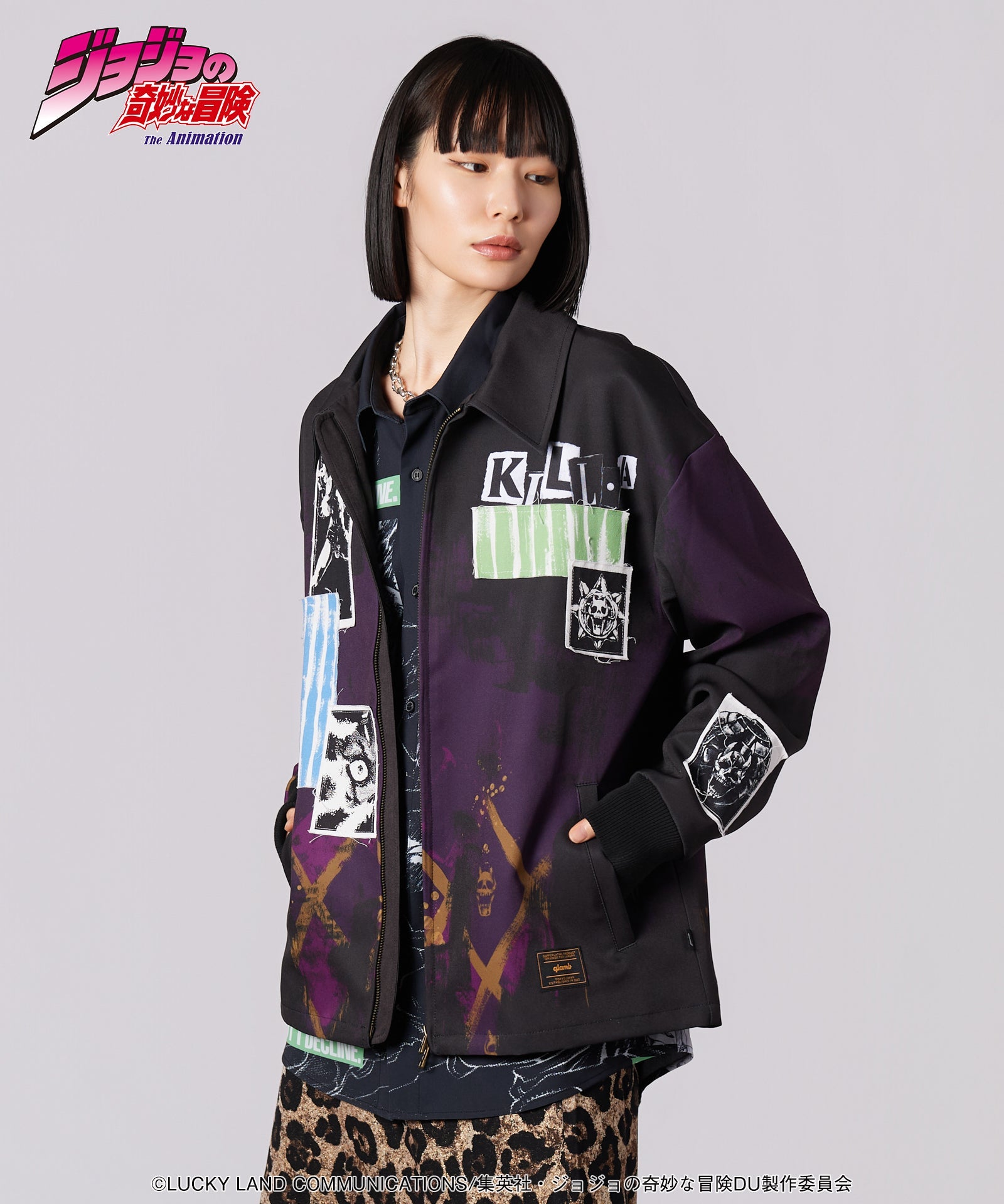 Jojo's Bizarre Adventure x Glamb Fashion Collection - Killer Queen Jacket II [Pre-Order Apr 2026]