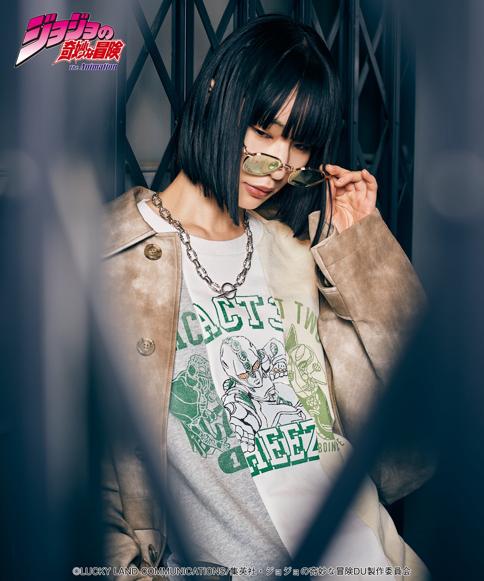 Jojo's Bizarre Adventure x Glamb Fashion Collection - Koichi’s Stand Sweat [Pre-Order Apr 2026]