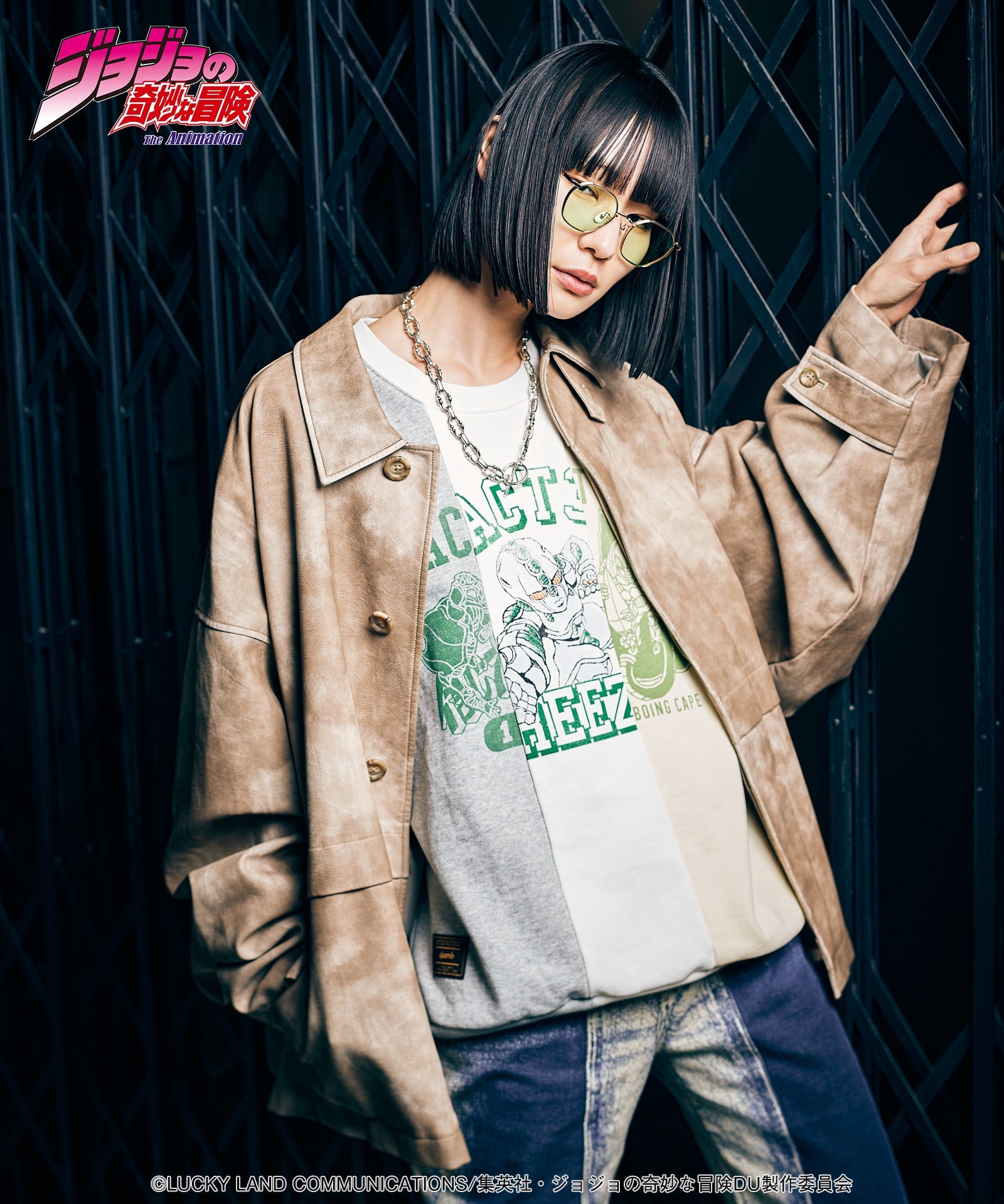 Jojo's Bizarre Adventure x Glamb Fashion Collection - Koichi’s Stand Sweat [Pre-Order Apr 2026]