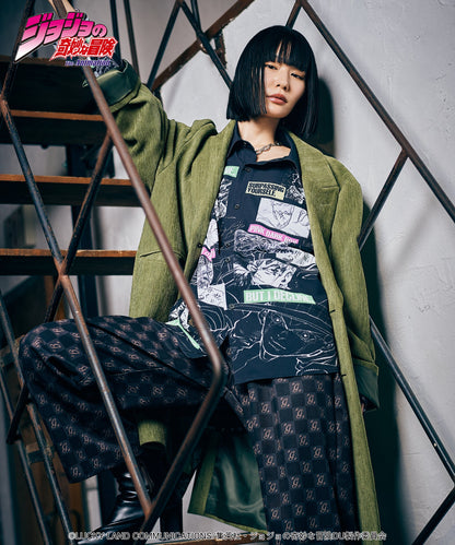 Jojo's Bizarre Adventure x Glamb Fashion Collection - Rohan Kishibe Shirt [Pre-Order Apr 2026]