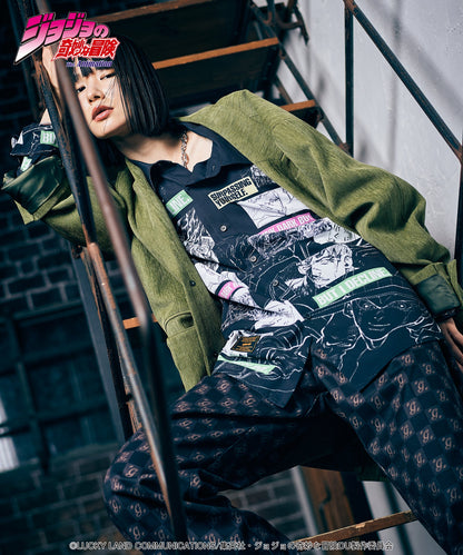 Jojo's Bizarre Adventure x Glamb Fashion Collection - Rohan Kishibe Shirt [Pre-Order Apr 2026]