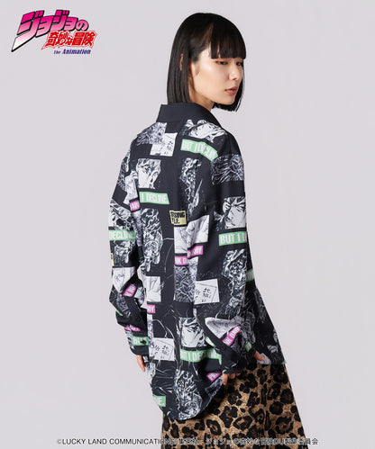 Jojo's Bizarre Adventure x Glamb Fashion Collection - Rohan Kishibe Shirt [Pre-Order Apr 2026]