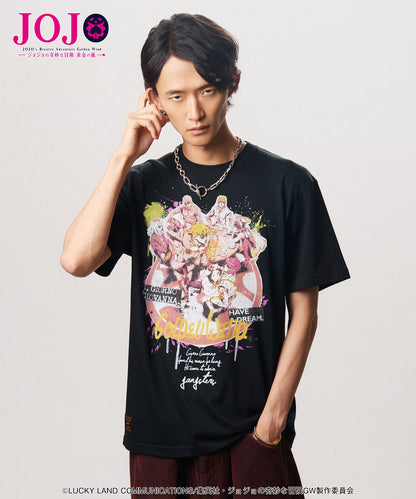 Jojo's Bizarre Adventure x Glamb Fashion Collection - Team Bucciarati T-Shirt (2 Types) [Pre-Order Nov 2026]